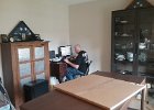 Dinning Room (2)  Old man sitting at a computer gathering these pictures